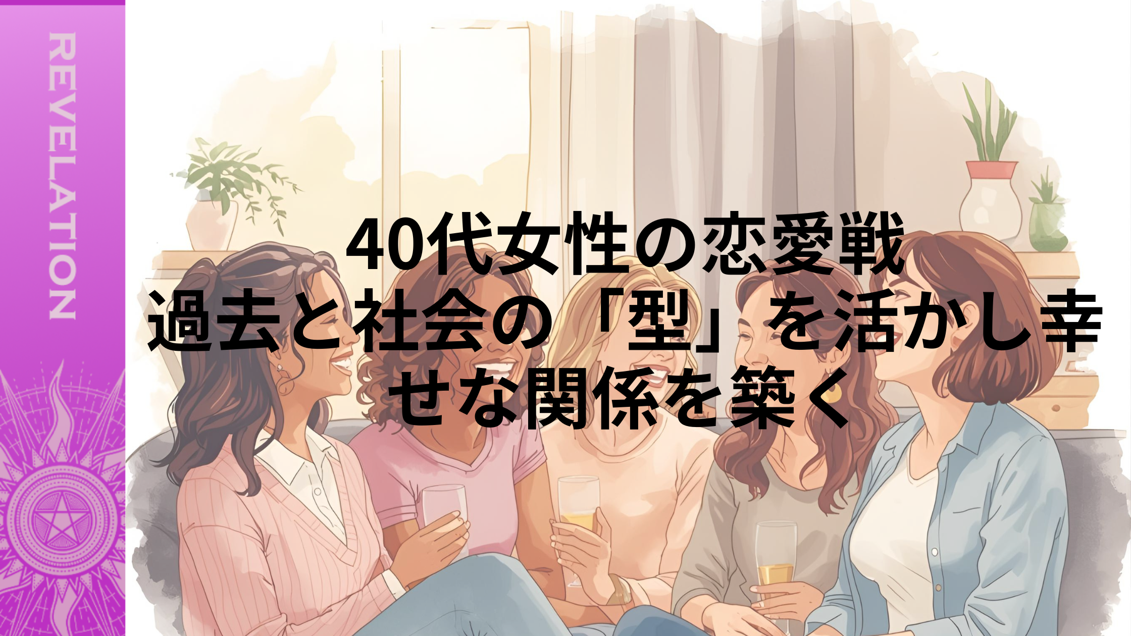 40代女性の恋愛戦略：過去と社会の「型」を活かし幸せな関係を築く
